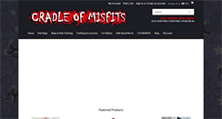 Desktop Screenshot of cradleofmisfits.com.au